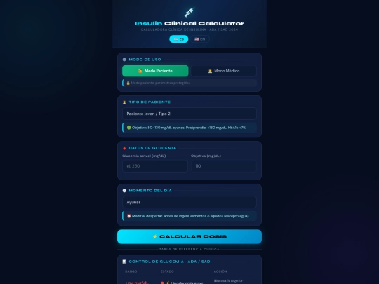 insulina_clinica_pro. claude screenshot