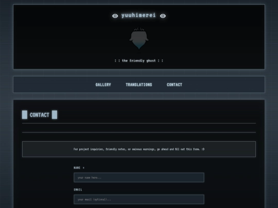 Contact screenshot