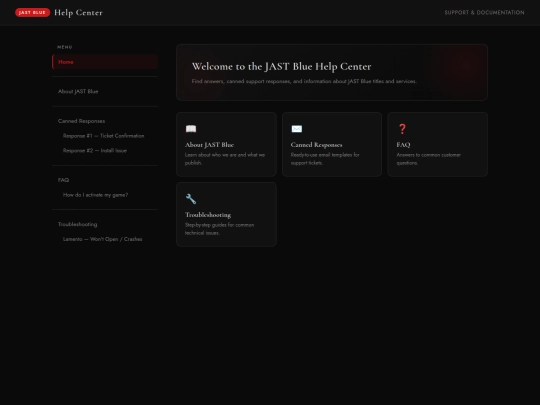 JBlue-HelpCenter screenshot
