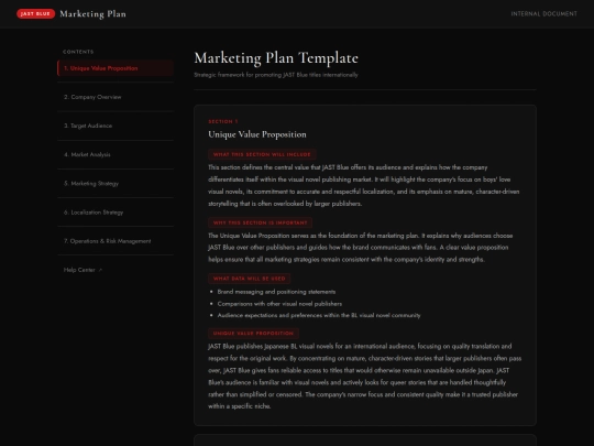 MarketingTemplate screenshot