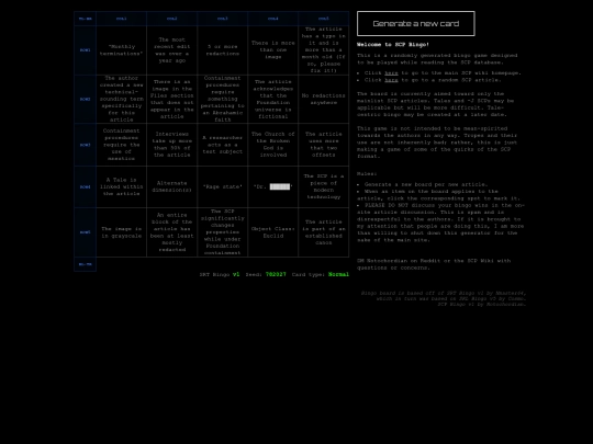 bingoframe2 screenshot