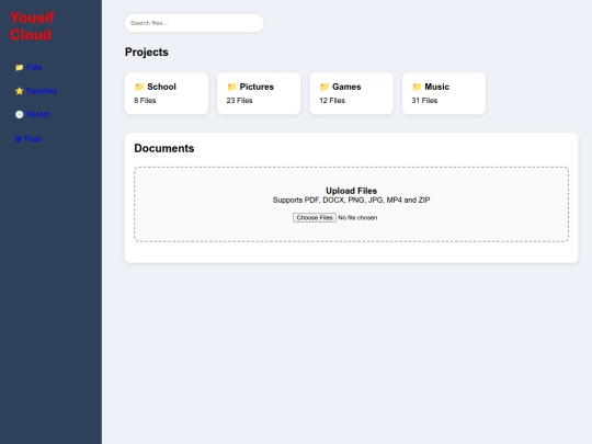 YousifCloud screenshot