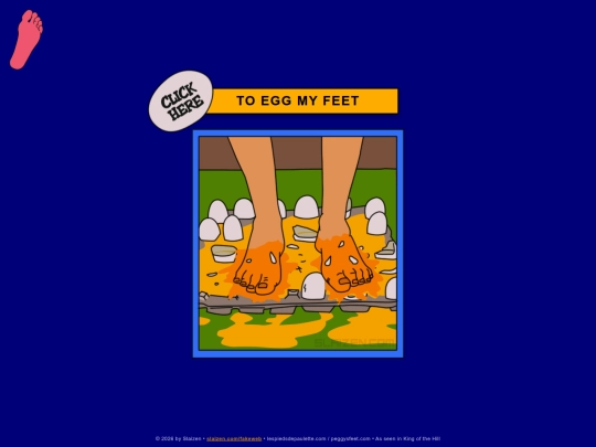 fakeweb/peggysfeet.com/eggmyfeet screenshot