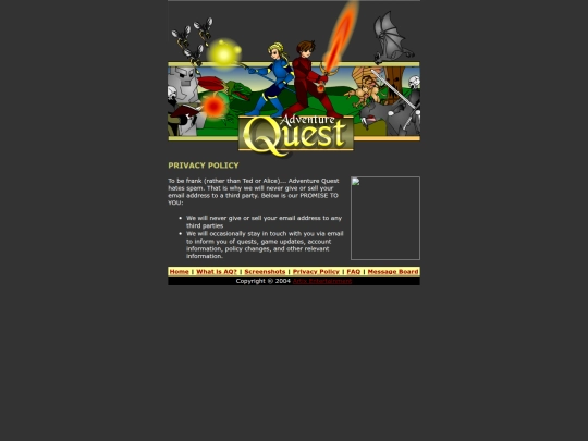 oldweb/battleon.com/aq-privacy screenshot