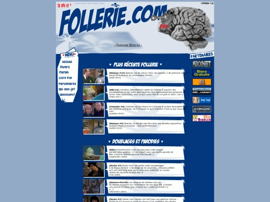 oldweb/follerie.com screenshot