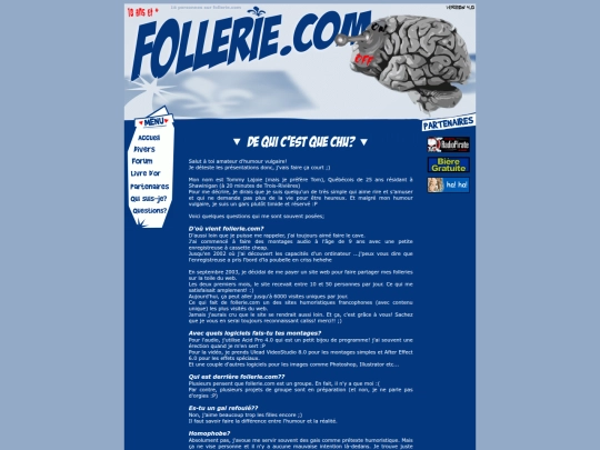 oldweb/follerie.com/tom screenshot