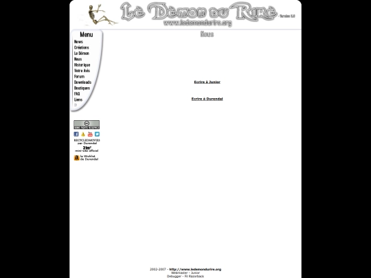 oldweb/ledemondurire/nous-email screenshot