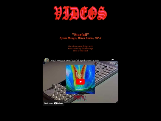 Videos screenshot