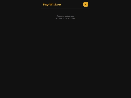 daysWithout screenshot