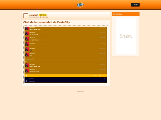 chat-fantacity screenshot