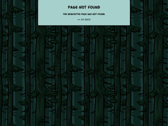 not_found screenshot
