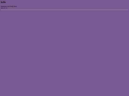 blog screenshot
