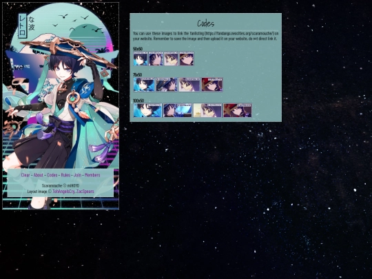 scaramouche/codes screenshot