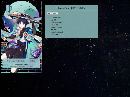 scaramouche/members/us screenshot