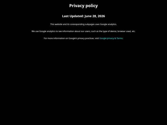 privacy screenshot