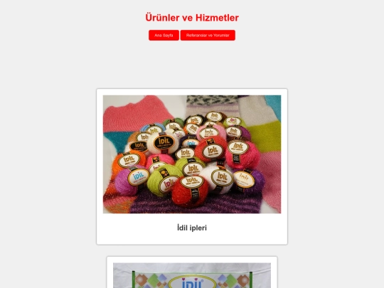 urunler screenshot