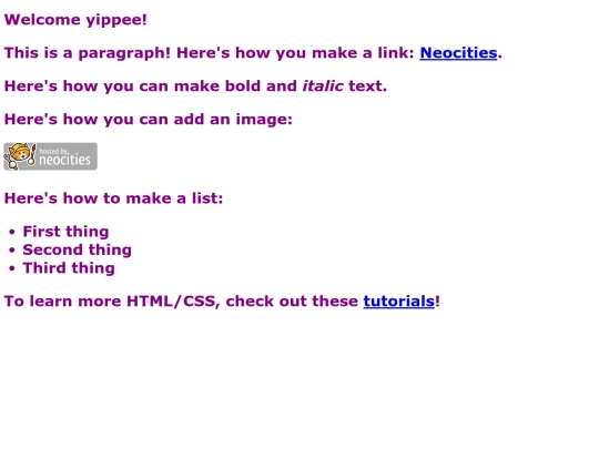 index screenshot