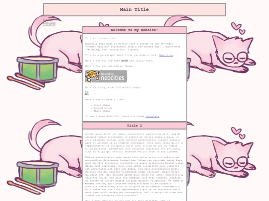 test screenshot