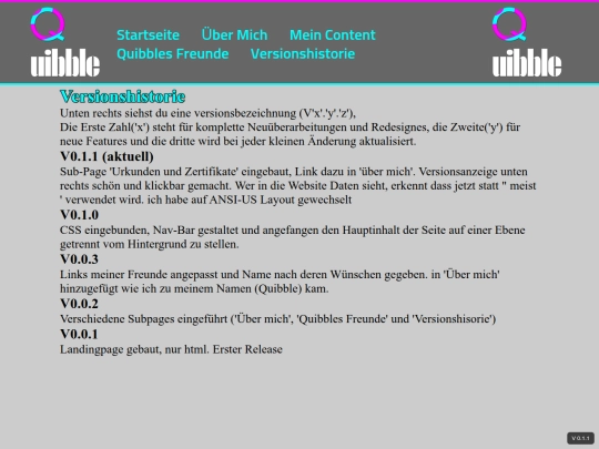 versionhistory screenshot