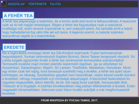 feher_tea screenshot