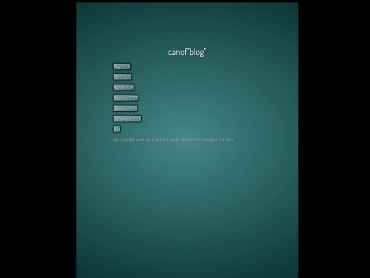 blog screenshot