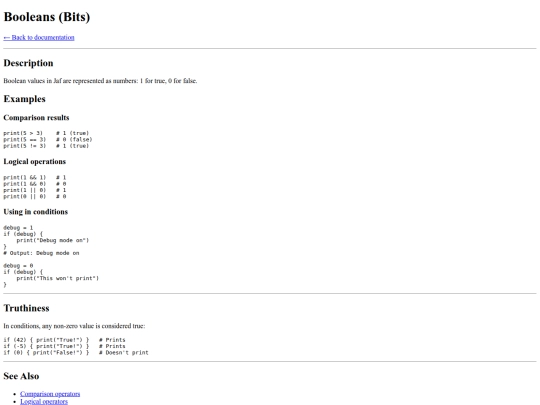 types/booleans screenshot