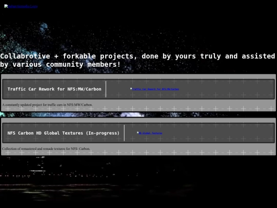 projects screenshot