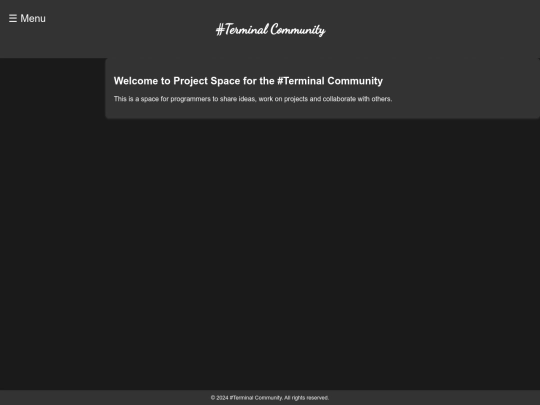 projects screenshot