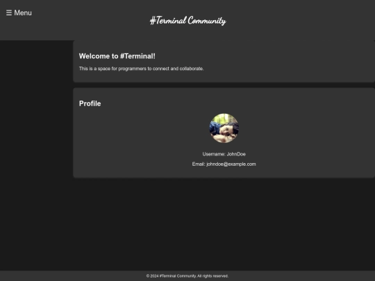 userprofile screenshot