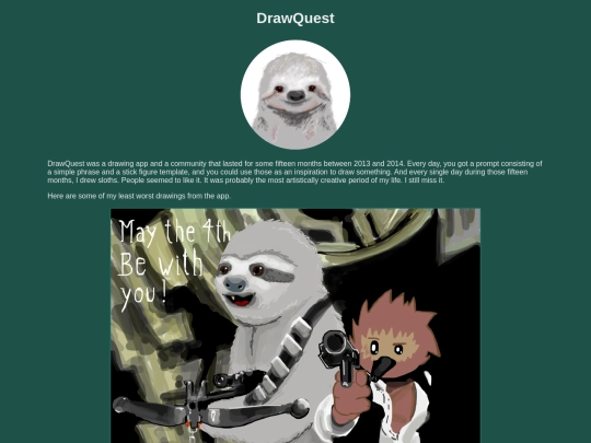 Drawquest screenshot