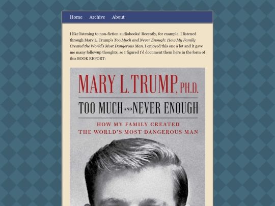 posts/2021-05-02-Book-Report-Too-Much-And-Never-Enough screenshot