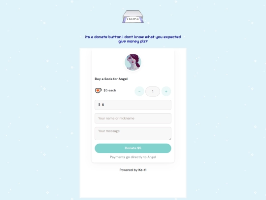 donate screenshot