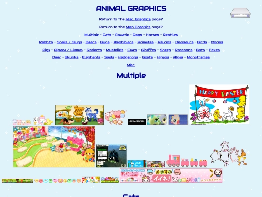 graphics/misc/animals screenshot