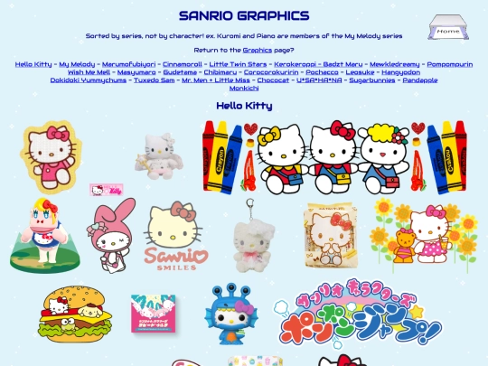 graphics/sanriographics screenshot