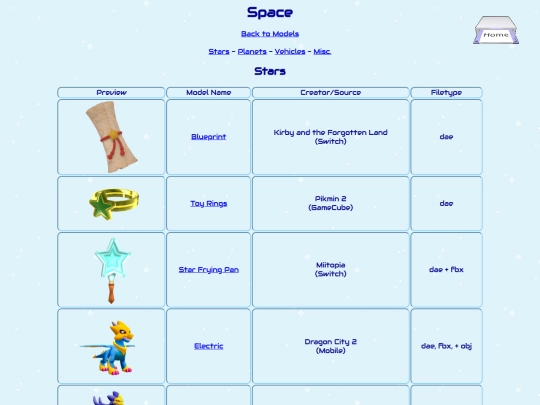 models/space screenshot