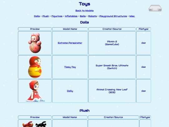 models/toys screenshot
