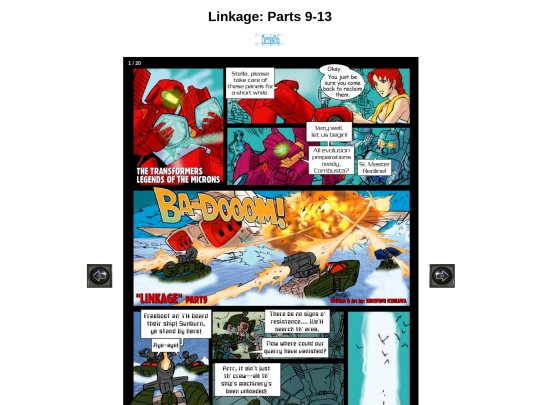 specialinterests/transformers/linkage/9to13 screenshot