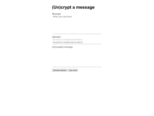 tools/crypt_a_message screenshot