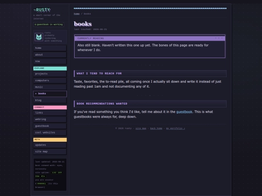 books screenshot