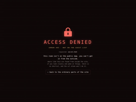 secret screenshot
