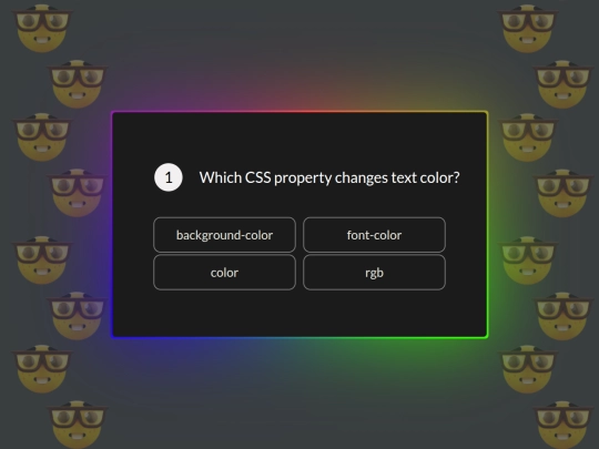 quiz screenshot