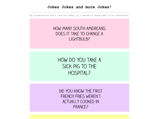 joke screenshot