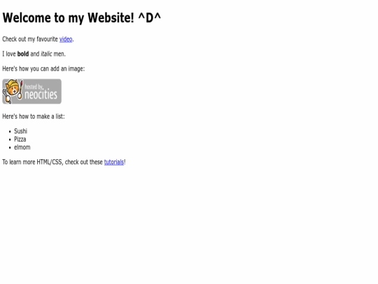 index screenshot