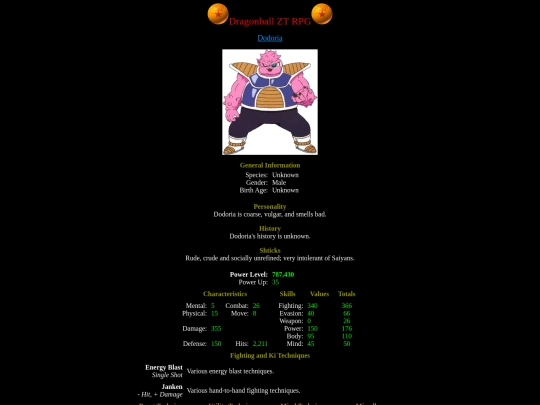 Characters/Enemies/Dodoria screenshot