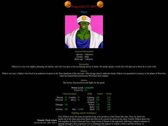 Characters/NPCs/Pikkon screenshot