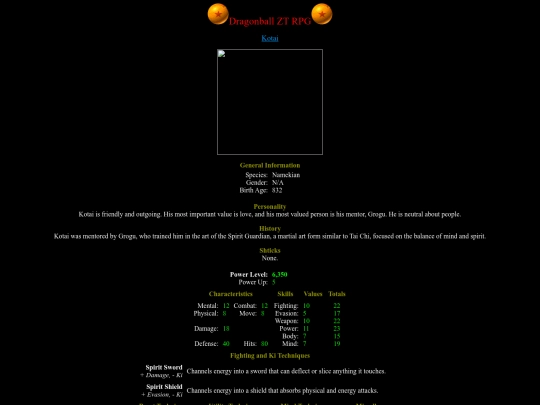 Characters/Online/Kotai screenshot