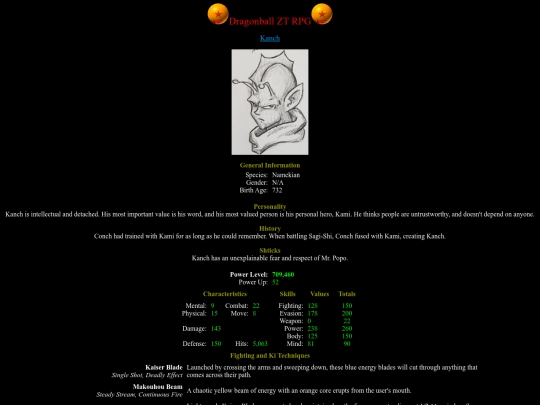 Characters/Players/Kanch screenshot