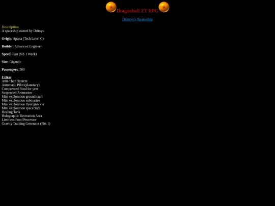 Equipment/drimysship screenshot