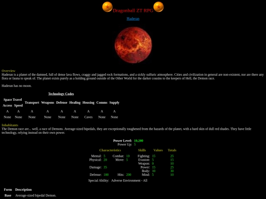 Planets/haderan screenshot