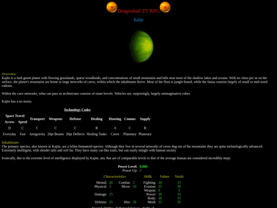 Planets/kajite screenshot